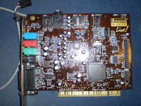 Creative Labs PCI Sound Card, and Speakers