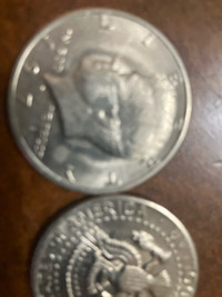 1971 d Kennedy half dollars