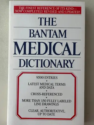 Free book: The Bantam Medical Dictionary, View more