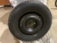 Set of 4 winter tires with rims 