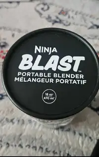 BC100BKC -Ninja Blast Portable Blender, Cordless, 16oz.