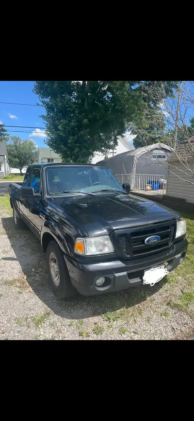 2011 Ford Ranger Sport - Black. Being sold in As Is condition. Around 315,000km, 4.0L V6, automatic...