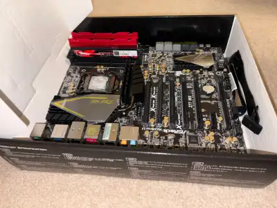 Intel Xeon E3-1240 v2 / ASRock Z77 WS / 16GB DDR3 Combo, View more