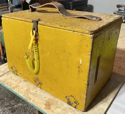 Fishing Tackle Box & Vintage Lures, View more