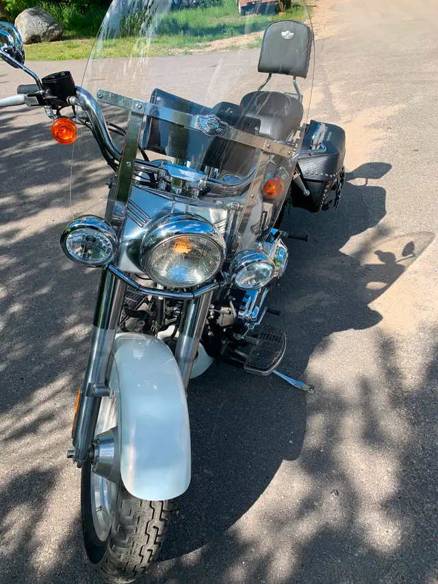 03 Harley Fatboy in Street, Cruisers & Choppers in Regina - Image 5