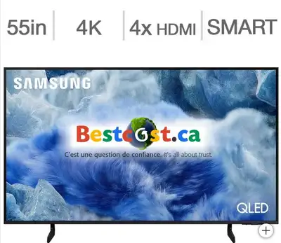 Télévision QLED 55'' QN55Q8FAAFXZC 4K UHD 120Hz Smart Samsung, View more