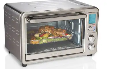 Hamilton Beach Sure-Crisp Digital Air Fryer T/Oven Rotisserie, View more