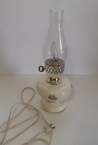 Antique Side Table Lamp