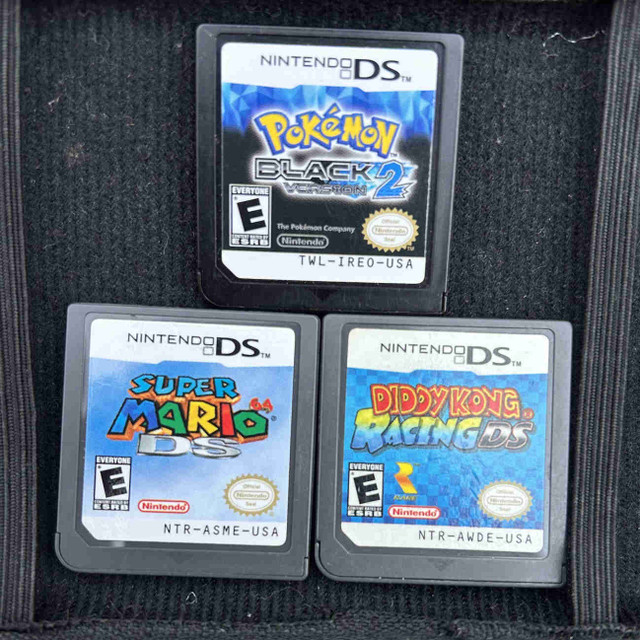 Nintendo DS Games. price for all 3 game 160$ in Nintendo DS in Kitchener / Waterloo
