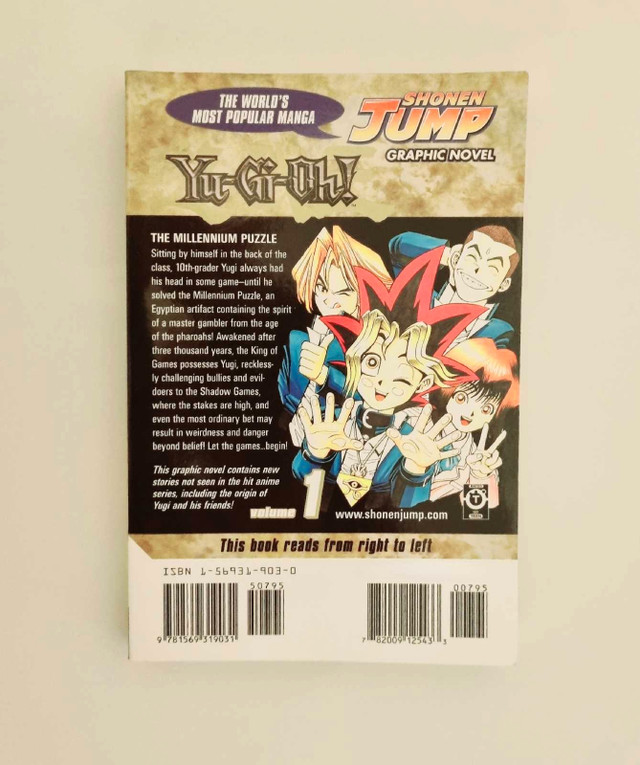 Yu-Gi-Oh! Shonen by J. Kazuki Takahashi Vol 1 - 7 Manga Graphic in Comics & Graphic Novels in Nelson - Image 2