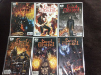 Eternal Descent comic books lot