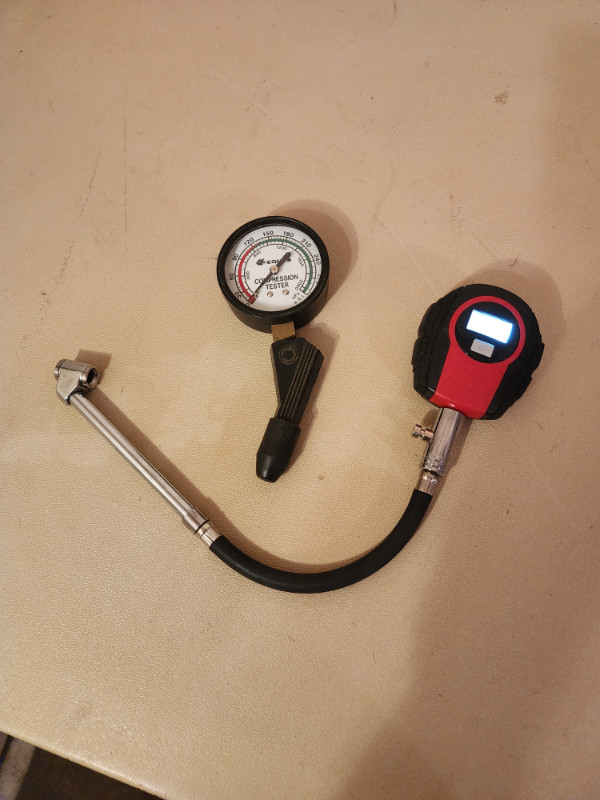 Digital Tire Gauge and Compression Tester in Hand Tools in Edmonton