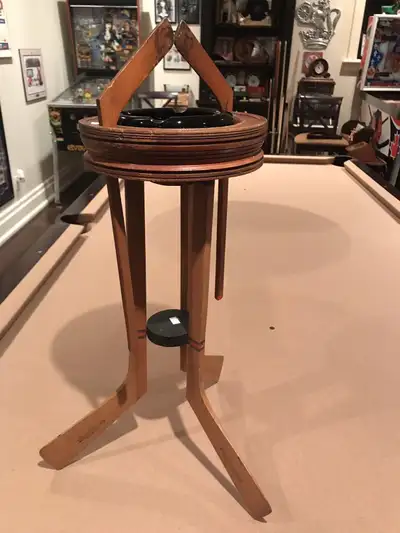 SHERWOOD MINI HOCKEY STICKS FLOOR ASHTRAY VINTAGE , View more
