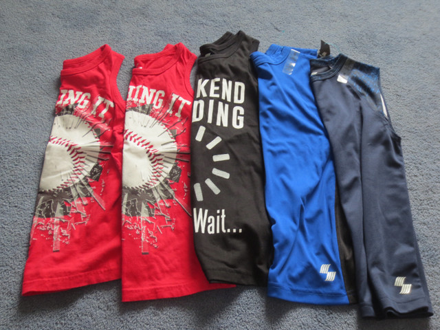 5- Size Medium Kids Tank Tops & 5  Medium T-Shirts in Kids & Youth in City of Halifax