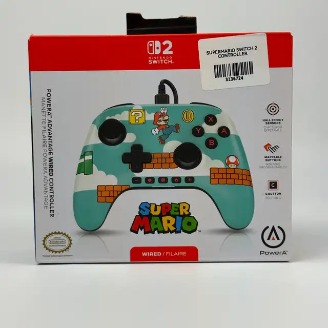 Super Mario Controller - Nintendo Switch 2 - 3136724 in Nintendo Switch in Laval / North Shore - Image 9