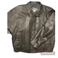 Genuine Leather jacket-men’s xl