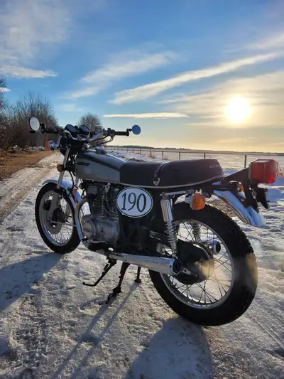 Selling my 1974 Honda CB360, a great vintage bike that’s been gone through so it can be enjoyed righ...