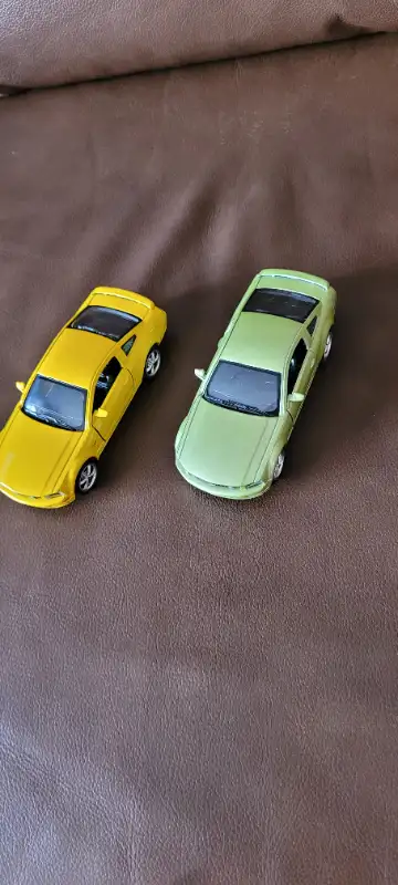 2008 Ford Mustang GT diecast cars. Great collectable. 1/38 scale. $20/each car. Call (306)530-2337.