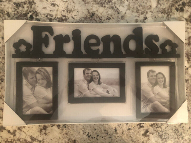 Picture frame Friends. Holds three 6 inch x 4 inch pictures. in Home Décor & Accents in Kitchener / Waterloo - Image 2