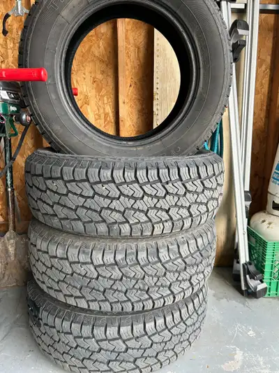 Terra max AT, tires 245/65R/17 less then 20000 km/1 year on trucks asking $500 or best offer, Tradin...