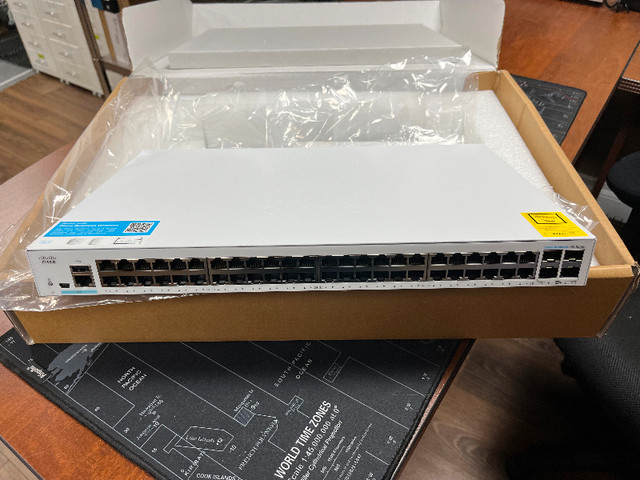 Cisco CBS350-48T-4X Managed Switch - NEW in Networking in Strathcona County