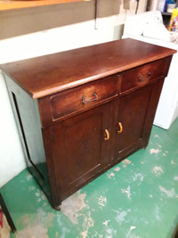 antique jam cupboard