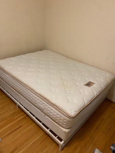 Clean Queen Mattress, Boxspring, Base - Free, View more