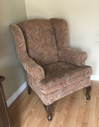 Wing chair in excellent condition 