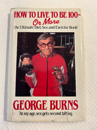 Autographed George Burns’ Book incl on Seniors' Sex