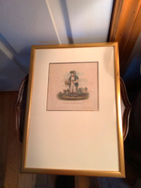 Antique Print of the 181#