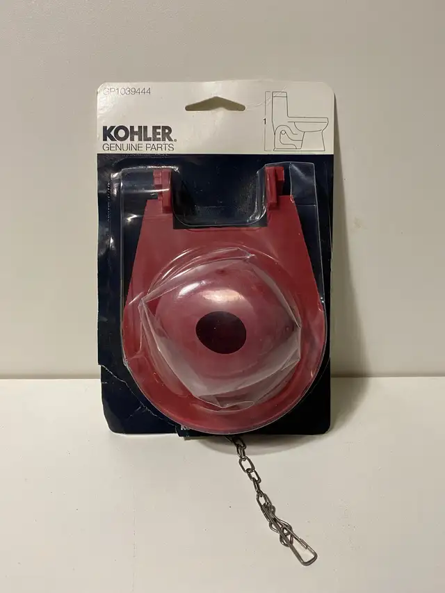 Kohler GP1039444 3-1/4-Inch Flapper Class 5 for One-Piece Toilet in Plumbing, Sinks, Toilets & Showers in Markham / York Region - Image 2