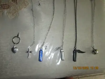 URN NECKLACE AND KEY CHAIN, View more