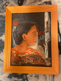 Spanish Lady Painting