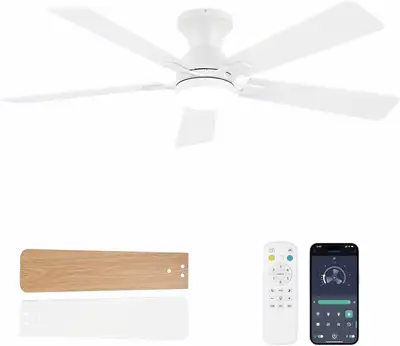Ceiling Fans with Lights and Remote, 48 Inch, View more
