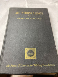 VINTAGE AREC WELDING LESSONS FOR SCHOOL AND FARM #W1399
