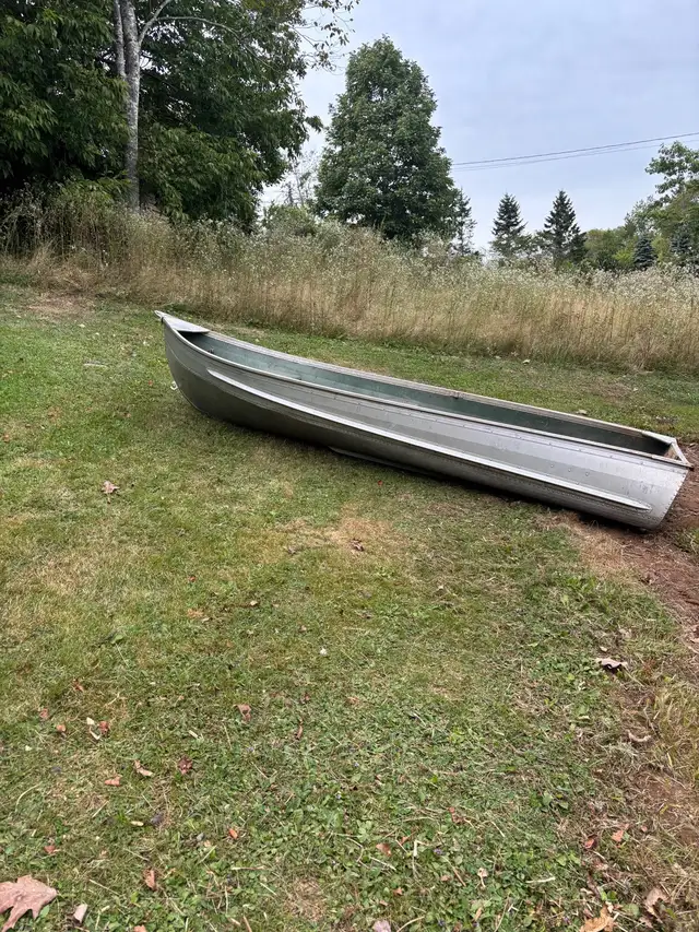 Aluminum boat and motor  in Other in Truro - Image 2