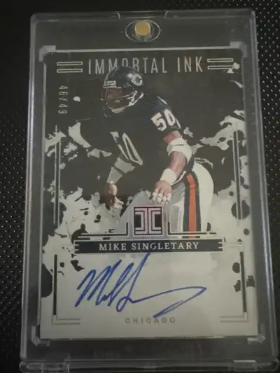 Mike Singeltary auto 46/49 card