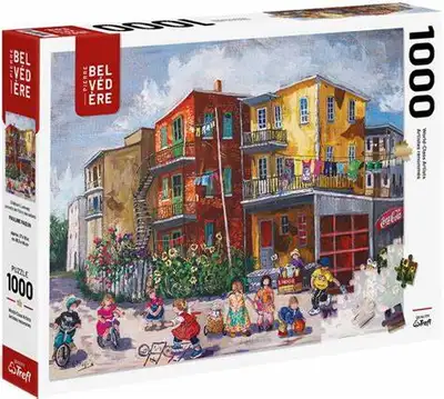 PUZZLE 1000 / PAULINE PAQUIN / TERRITOIRE DES ENFANT COMME NEUF, View more