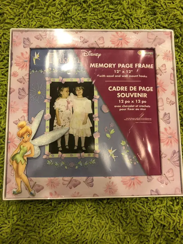 2 Brand NEW Disney memory page frames 12X1262863262526209122