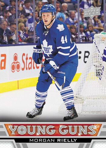 MORGAN RIELLY … 2013-14 UD Young Guns ROOKIE … UNGRADED + PSA 10 in Arts & Collectibles in City of Halifax
