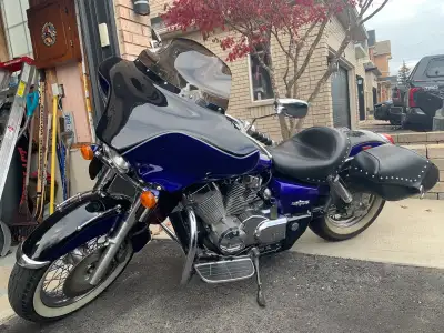 2004 Honda Shadow 750 Cobra exhaust Side saddle bags $3,800 If ad is up it’s still available Thanks...