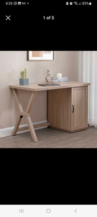 Studio Space Jardin Pedestal Desk