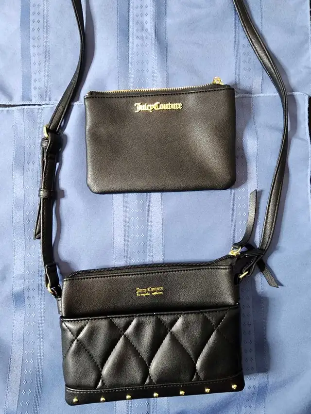  Juicy Couture Black Purse Excellent Condition  in Women's - Bags & Wallets in London - Image 2