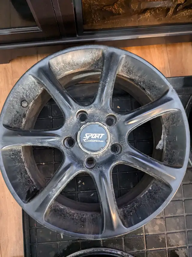 4-16" aftermarket sport edition aluminum rims with sensors  in Tires & Rims in St. John's - Image 6