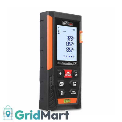 *BRAND NEW* TACKLIFE HD-60 Laser Distance Measure (60 m / 196 ft, View more