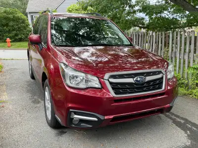 2018 Subaru Forester 2.5 i with 93000 km. Single owner, nonsmoker. Great condition. Selling due to d...