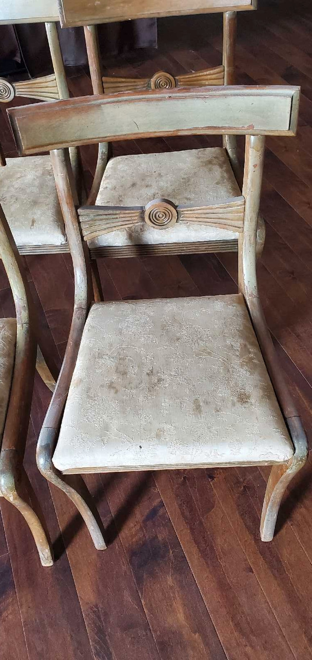 4 vintage antique chairs  $40 obo in Chairs & Recliners in Saskatoon - Image 2