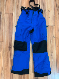 Ripzone Blue Youth Small Snow Pants