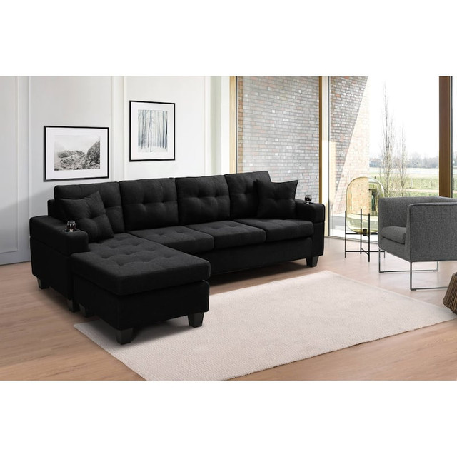 Modern Design Family Comfort Sectional Sofa Collection New Set dans Sofas et futons  à Ville de Montréal - Image 2