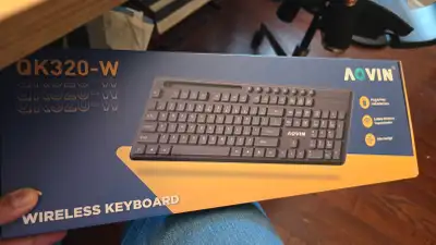 AQVIN Wireless Keyboard - NEW, View more